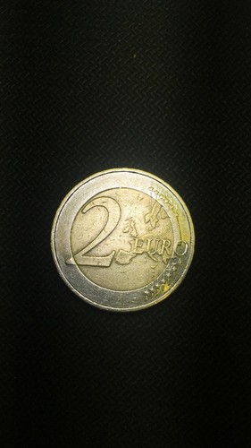 Moneta rara euro della - rara,