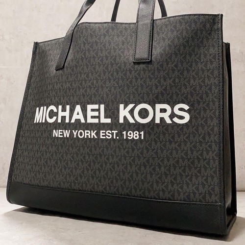 Michael kors black tote - black,