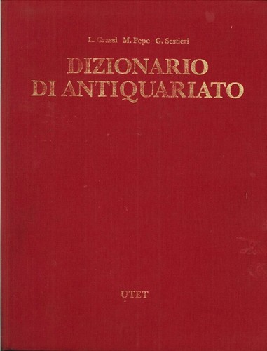 Dizionario antiquariato - dizionario, di