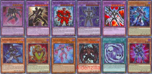 Yugioh vision hero deck - hero,