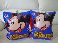  Braccioli salvagente Disney Intex The Wet Set vintage collezione Mickey Mouse 