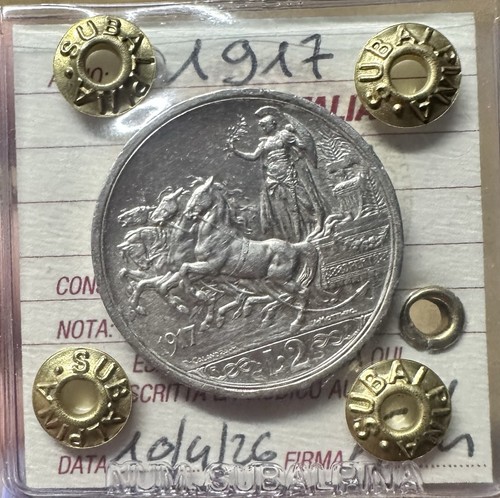 Regno italia 2 lire - d',