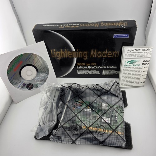 Motorola lightening modem pci - lightening,