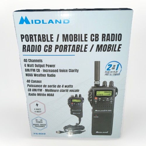 Midland 822 radio cb - midland, 75-822
