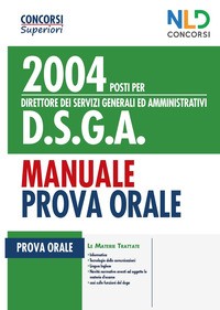 Concorso 2004 posti per - , dsga