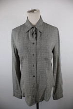 AJ ARMANI JEANS CAMICIA DONNA TG. 42 WOMAN SHIRT CASUAL VINTAGE MANICA LUNGA