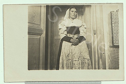 Antica foto cartolina - ,