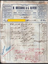 13967 M. BRECCIAROLI E G. OLIVIERI - JESI (ANCONA) vedi mod. personalizzato