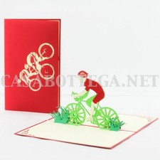 Biglietto auguri 3d pantani