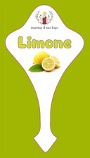 15 SEGNAGUSTI GELATO FORMATO 8X18 IN POLIPROPILENE 0,8MM CON PERSONALIZZAZIONE