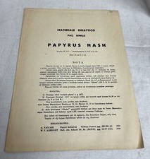 Vintage Materiale, Didattico