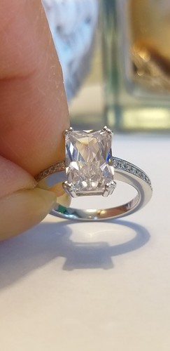 Anello solitario 3ct - 4,3ct, qualita