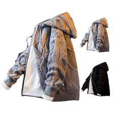 Felpa con cappuccio in maglia