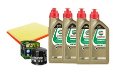 Kit tagliando castrol 15w50 - kit,