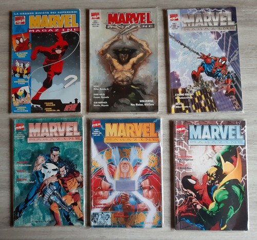 Lotto marvel italia magazine - magazine, 6