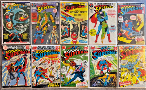 Lotto superman vintage - 10,