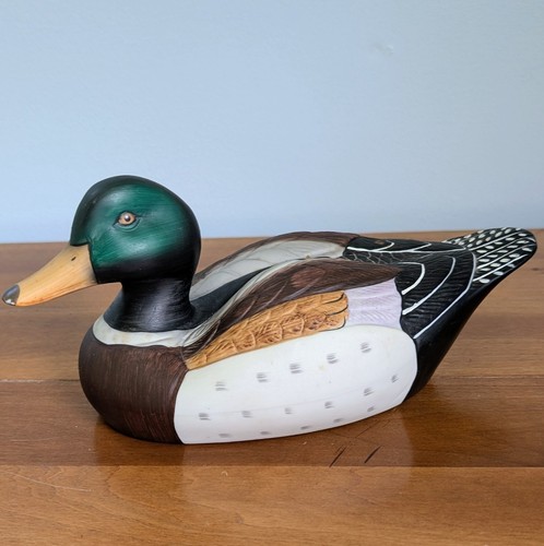 Vintage mallard drake duck - vintage,