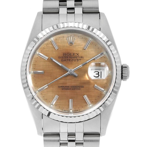Rolex datejust 16234 silver - datejust,