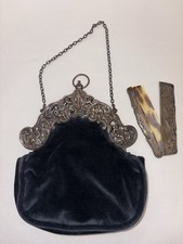 Antica borsa in argento