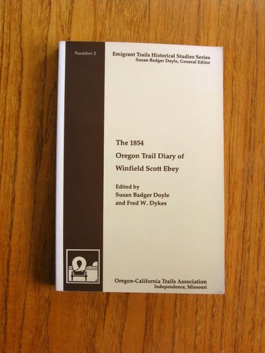 The 1854 oregon trail - diary, of