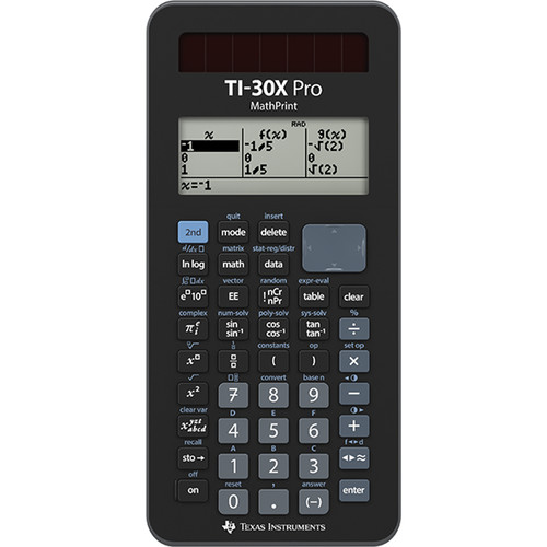 30x pro mathprint - ti-30x, mathprint™