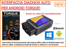 INTERFACCIA DIAGNOSI OBD2 BLUETOOTH  AUTO OBDII CAN BUS ANDROID TORQUE NEW 2025