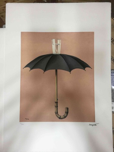Rene magritte lithograph off - rene,