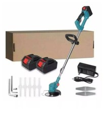 TAGLIAERBA PROFESSIONALE DOPPIA BATTERIA DECESPUGLIATORE TAGLIABORDI