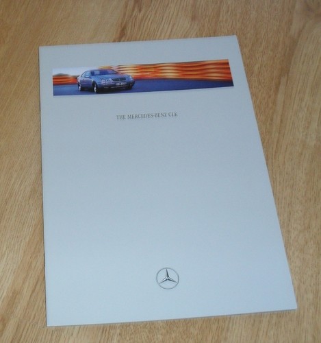Brochure mercedes clk coupè - brochure,
