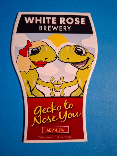 White rose brewery gecko - rose,