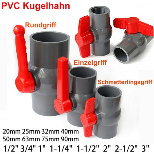 Valvola sfera pvc 1 - in,
