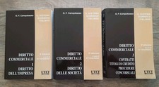 "Campobasso" Diritto Commerciale Volumi 1/2/3 (8°/10°/6°ed.) Utet