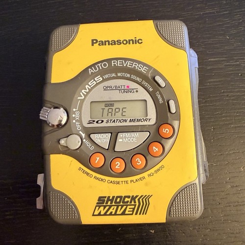 Panasonic shock wave sw20 - panasonic, rq-sw20