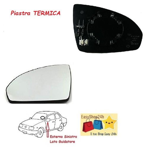 Piastra vetro specchio - piastra,