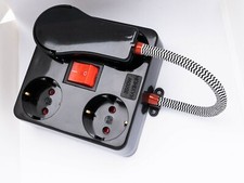 cavo tessile corto 4x prese