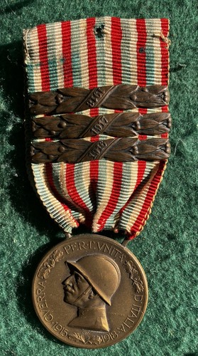 Medaglia guerra unità italia - medaglia,