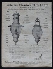 Pubblicità Lampada lanterna
