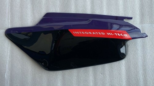 Fianchetto sinistro viola nero