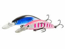 Lucky John Silver Shiner 88S 8.8cm 14g Sinking Esche Crankbait Luccio COLORI