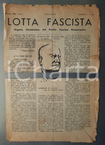 1946 lotta fascista moriremo - 1946,