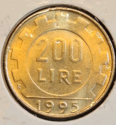 Italia 200 lire - 1995, fior