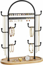 Espositore per Gioielli Da 32,9 Cm, per Collane, Orecchini, Collane, Anelli, Bra