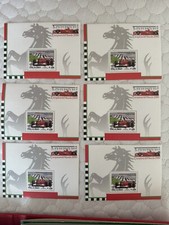 6 Francobolli FERRARI campione
