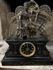 Antico orologio camino - orologio, da