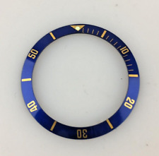 Ghiera Generica Alluminio Orologio Sport Uomo Blu Nuova Misure Leggi Descrizione