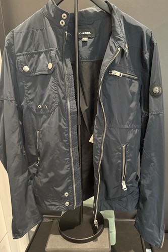 Diesel men blue full zip - men's,