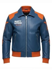 Giubbotto pelle bomber - , uomo