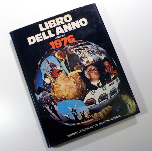 Libro dell anno edizione 1976 - libro,