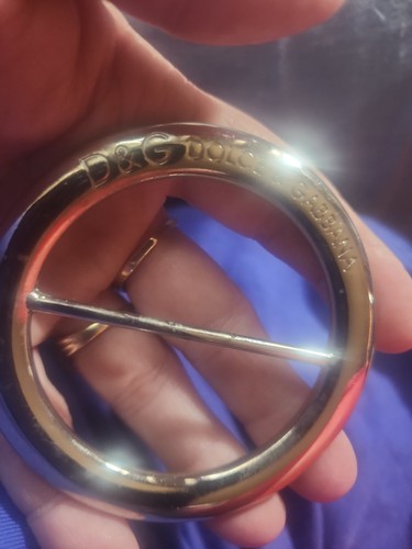 Fibbia per cintura - d&g, dolce