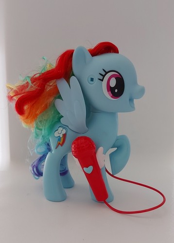 Little pony singing rainbow - my,